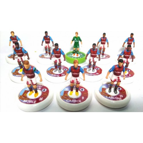 Subbuteo Andrew Table Soccer West Ham United 2016-17 on WSB Professional bases